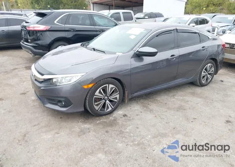 2017 Honda Civic Ex-T from USA, damaged, VIN 2HGFC1F36HH655393